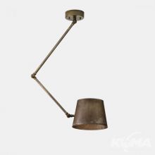 Reporter lampa wisząca brąz1x46W E27 230V